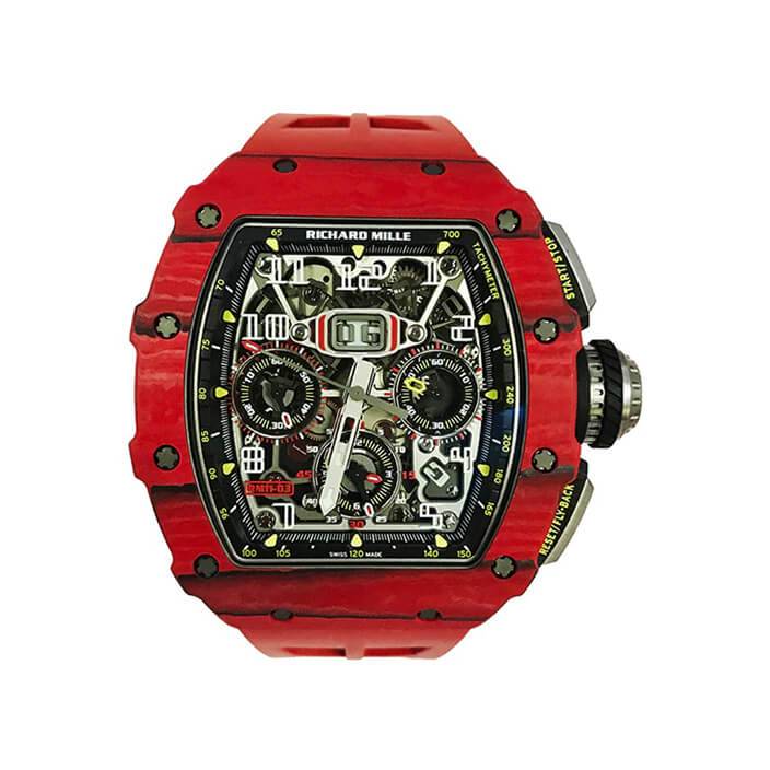 VIP Luxury Watches Richard Mille Rm 11-03 Red Carbon