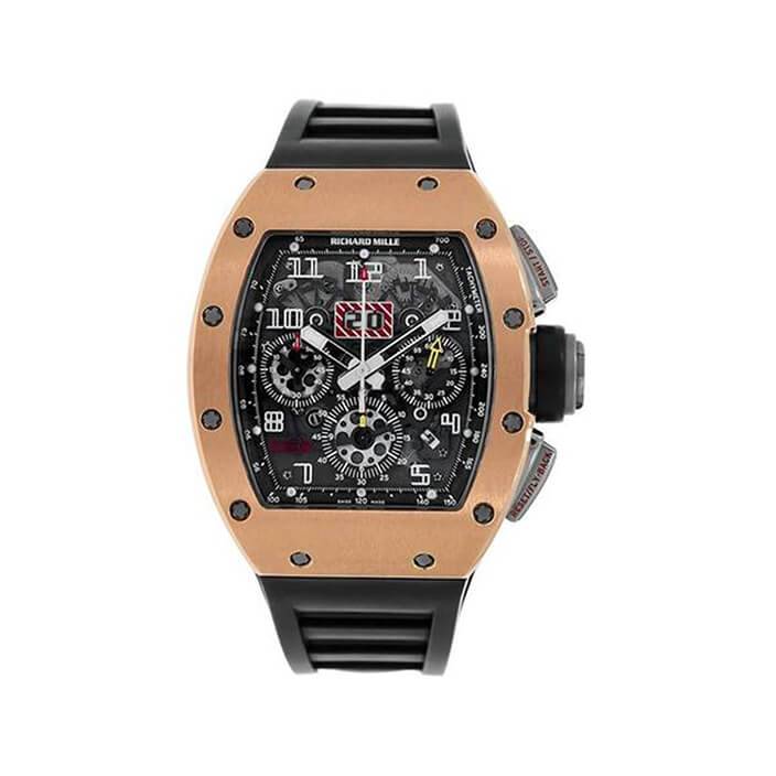 VIP Luxury Watches Richard Mille Rm 011 Rose Gold Titanium